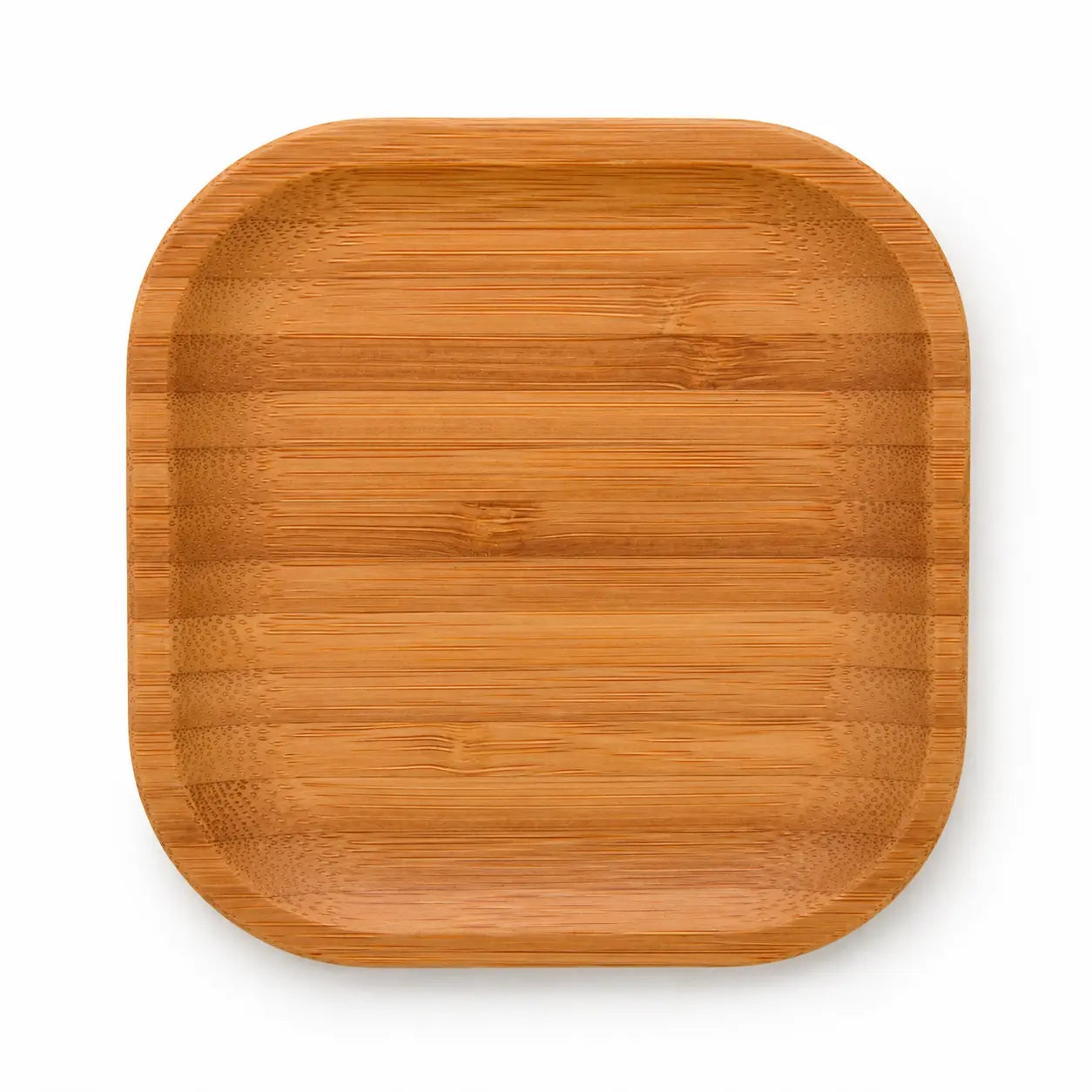 Serveringsfat i bambu – kvadratiskt 10 × 10 cm i Servering – hållbart alternativ från HållbarHem. Alla rättigheter förbehållna