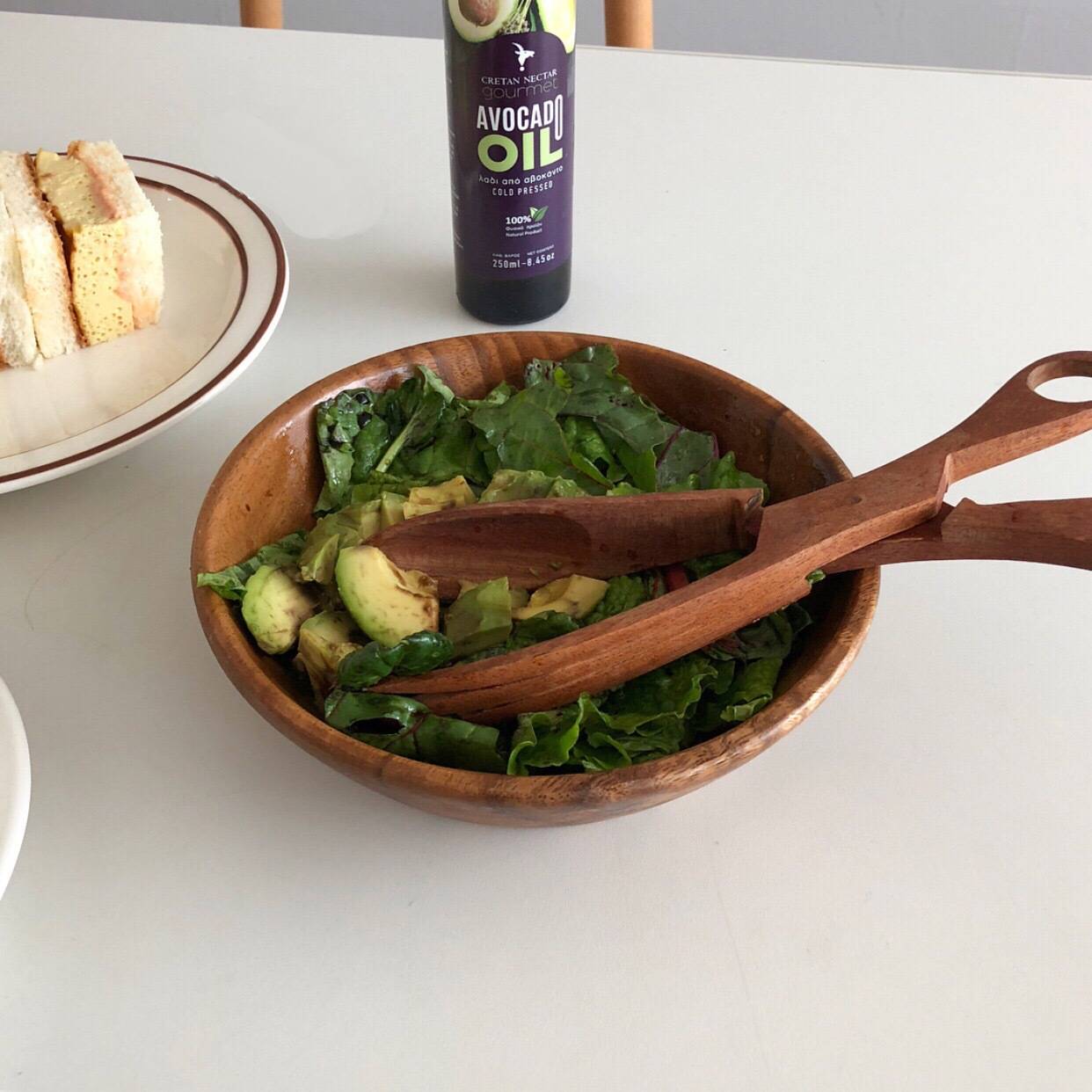 Serveringstång i trä – sallads - & kökstång i Köksredskap – hållbart alternativ från HållbarHem