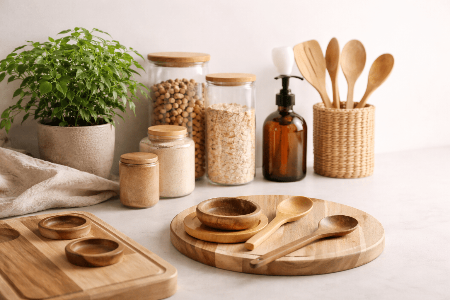 Stekspade i acaciaträ – 2 - pack i Köksredskap – hållbart alternativ från HållbarHem