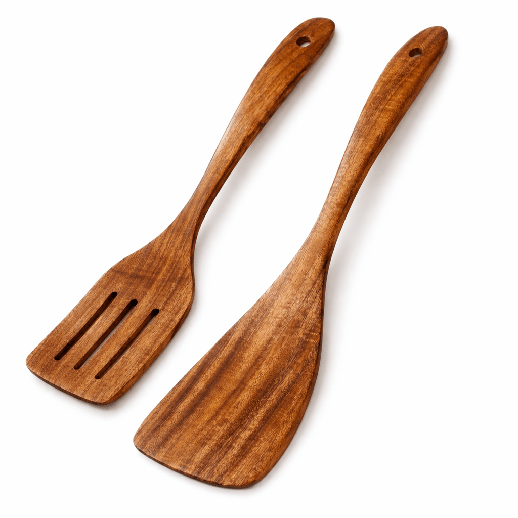 Stekspade i acaciaträ – 2 - pack i Köksredskap – hållbart alternativ från HållbarHem